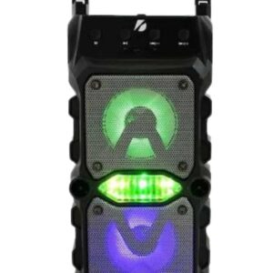 Taşınabilir Kablosuz Bluetooth Hoparlör Uzun Pil Ömrü Led Işıklı