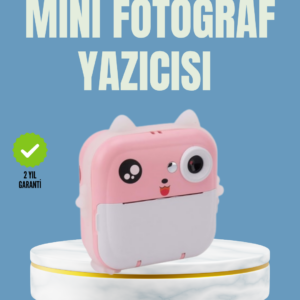 Anında Baskı ve Yüksek Çözünürlüklü Çift Lensli Fotoğraf Makinesi