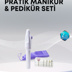 Profesyonel Tırnak Matkap Seti – Ayarlanabilir Hız, Düşük Gürültü ve Kompakt Tasarım
