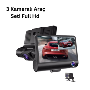 3 Kameralı Araç DVR