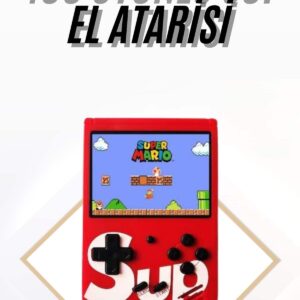 Çocuklara Özel Taşınabilir Sup El Atarisi 400 Oyunlu Nostaljik Oyun Konsolu