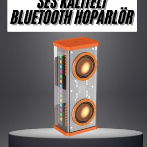 Rgb Işıklı Hoparlör Taşınabilir Hoparlör Kablosuz Bluetooth 5.0 Bağlantı