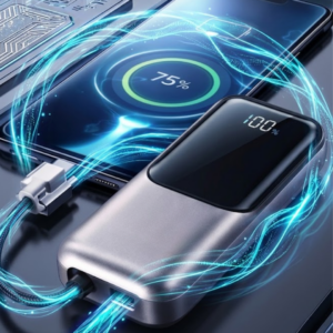 LED Ekranlı Süper Fast Charge Özellikli Mini Powerbank