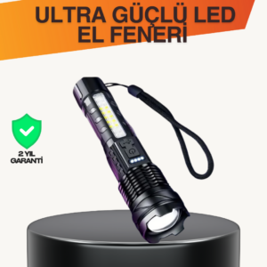 Outdoor ve Acil Durum İçin Güçlü LED El Feneri