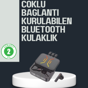 Kablosuz Bluetooth 5.0 Kulaklık – 300mAh Şarj Kutusu