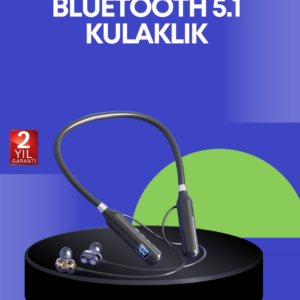 Ergonomik Tasarımlı IPX4 Suya Dayanıklı Bluetooth Kulaklık