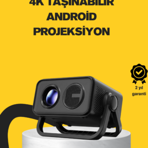 Full HD 1080P HDR Destekli Akıllı Projeksiyon Cihazı