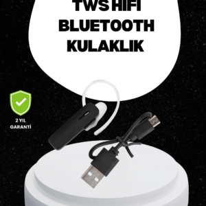 Oyun ve Seyahat İçin Kablosuz Tek Kulaklık | 55 mAh Batarya