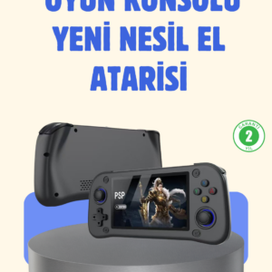 4.3 İnç IPS Ekranlı Taşınabilir Oyun Konsolu 64GB 10000 Oyun