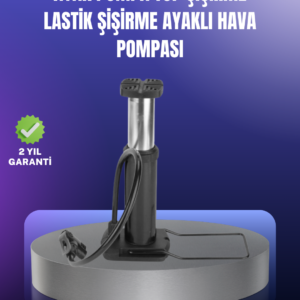 Ayak Pompası Otomobil Motosiklet Bisiklet Lastik Şişirme