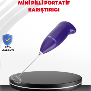 El Tipi Pratik Mikser – Kahve, Süt, Bebek Maması ve Yumurta Çırpıcı