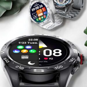 Akıllı Saat Sağlık ve Fitness Takibi Bluetooth Bağlantılı Dokunmatik Ekran