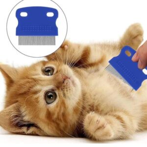 Kedi Köpek Tüy Bit Pire Toplayıcı Toplama Temizleme Tarağı Tarak Seti 4'lü Set