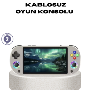 Taşınabilir Retro Oyun Konsolu – 5 İnç IPS Ekranlı, 3000 mAh Şarjlı, HD Destekli