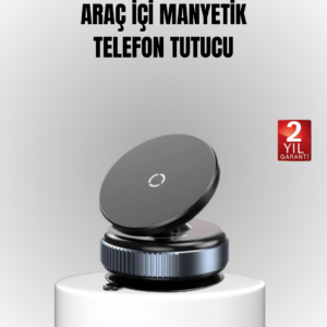 Vakum Adsorpsiyonlu Manyetik Telefon Tutucu Güçlü N52 360° Evrensel Uyumluluk