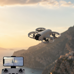 Uzaktan Kumandalı Mini Drone HD Kamera Işıklı Tasarım
