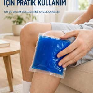 Mavi Termojel Kompres Paketi Sıcak Soğuk Kullanımlı Pratik Jel Kompres