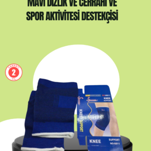 Spor İçin Diz Destek Bandı Anti Kayma Yapısı