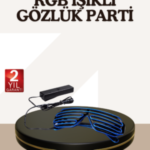 Gece Eğlenceleri İçin LED Işıklı Gözlük
