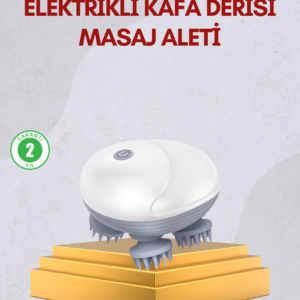 Kablosuz Kafa ve Vücut Masaj Aleti Taşınabilir Tasarım
