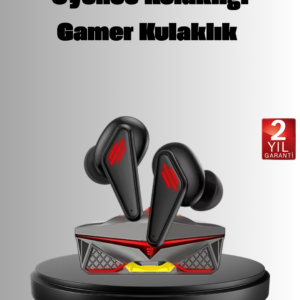 Kablosuz Bluetooth Kulaklık Düşük Gecikmeli 3D Ses ve LED Işıklı Tasarım