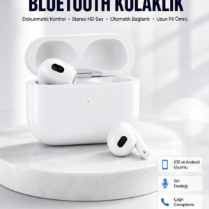 Bluetooth Kulaklık 3. Nesil Ios Android Uyumlu Yeni Nesil Wireless Charge