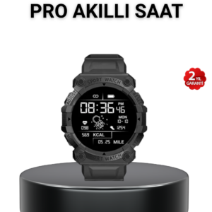 Pro Akıllı Saat – Nabız, Uyku, Adımsayar, Bluetooth 5.0