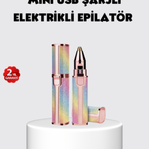 USB Şarjlı Kaş ve Yüz Tüy Alma Cihazı – Taşınabilir ve Acısız Kullanım