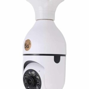 Akıllı Kamera Wifi Kamera Duylu Ampul Görünümlü 360 Derece Dönebilen Ev Kamerası