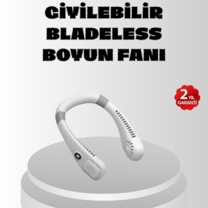 Taşınabilir Boyun Fanı Sessiz Çalışma ve USB Şarj Özellikli