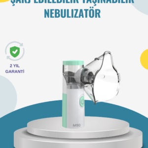 Şarjlı Taşınabilir Ultrasonik Nebulizatör Ultra Sessiz