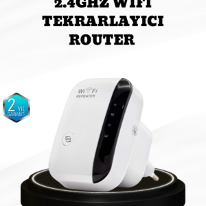 Kablosuz İnternet Genişletici 2.4GHz WiFi Repeater Kolay Kurulumlu