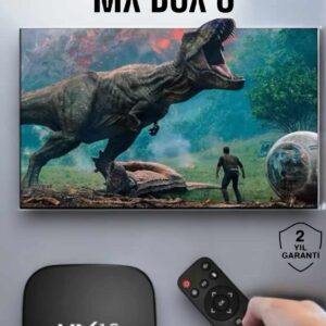 4K TV Uyumlu HD Çözünürlüklü Mx Box S 8 GB
