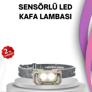 El Sallama Sensörlü LED Far Ayarlanabilir Işık Açısı
