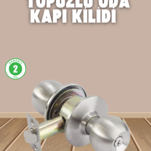 İç ve Dış Mekan Uyumlu Giriş Tipi Topuzlu Kilit