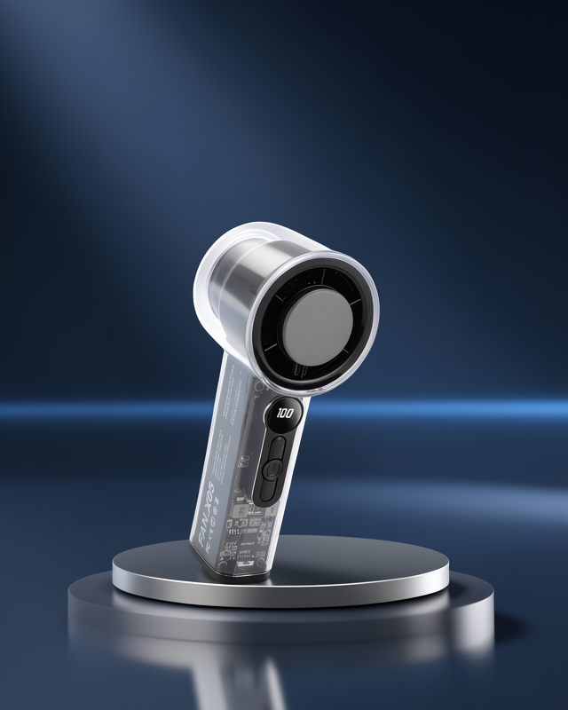 USB Şarjlı Kompakt Fan XUCZNFDİGİTALFAN-3