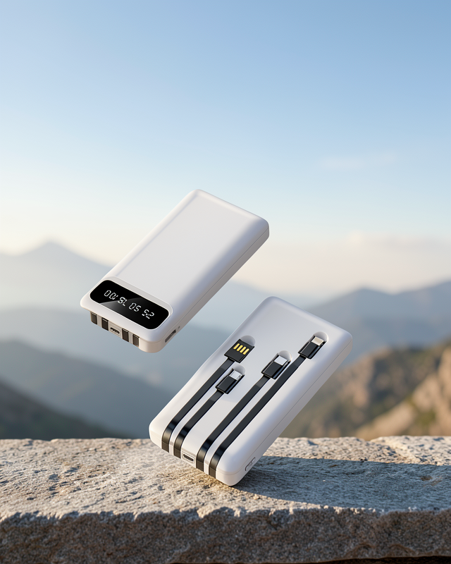 20.000mAh USB Type-C Lightning LCD Powerbank XUCZ20MAHPOWERBANK-1