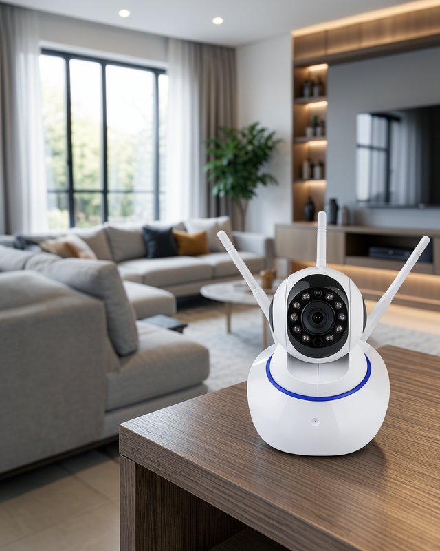 Akıllı IP Kamera 3.0MP Full HD Gece Görüşlü Hareket Sensörlü