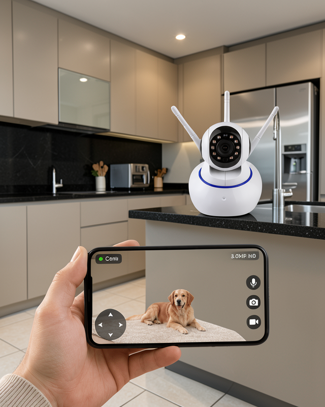 Akıllı IP Güvenlik Kamerası 1080P HD XUCZZZWİFİKAMERA-1-1
