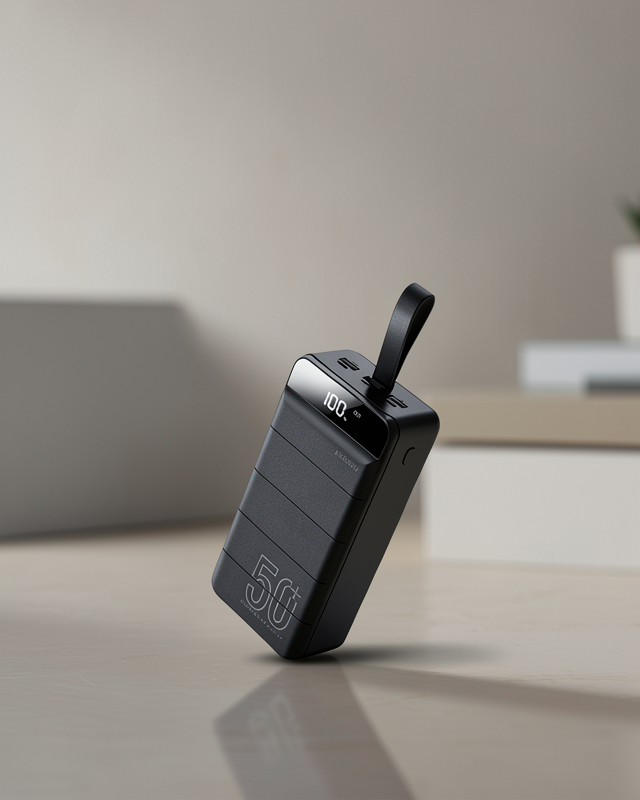 50.000 mAh Powerbank Type-C Lightning Micro USB Uyumlu XUCZ50000MAHPOWERBANK-1