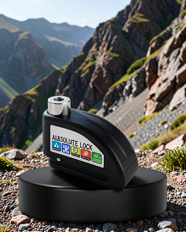 Alarm Disk Fren Kilidi Paslanmaz Çelik XUCZMOTORKİLİT-5