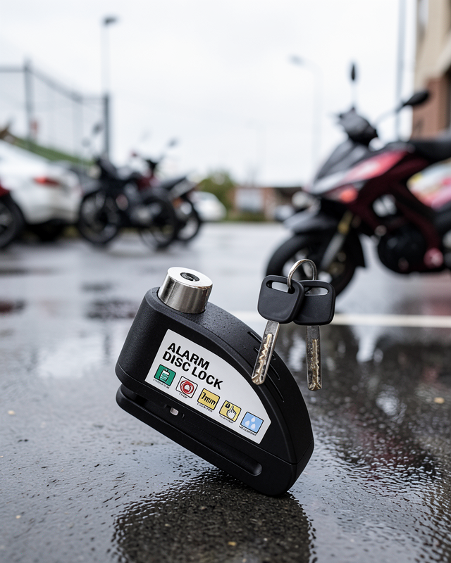 Disk Kilidi Alarmlı Motosiklet Scooter Bisiklet XUCZMOTORKİLİT