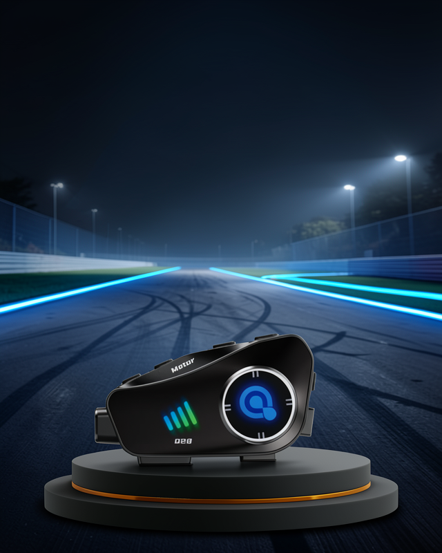Motosiklet Kaskı Bluetooth Kulaklık Full HD 1080P Kamera UCZZZQ28İNTERCOM-2