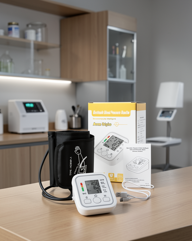 Elektronik Tansiyon Ölçer LCD Dijital Ekranlı UCZZZTANSİYONBİRDE