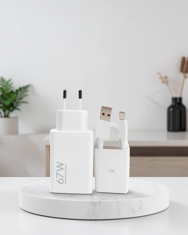 67W Hızlı Şarj Adaptörü ve Type-C Kablo Seti XUCZ67WŞARJ-4