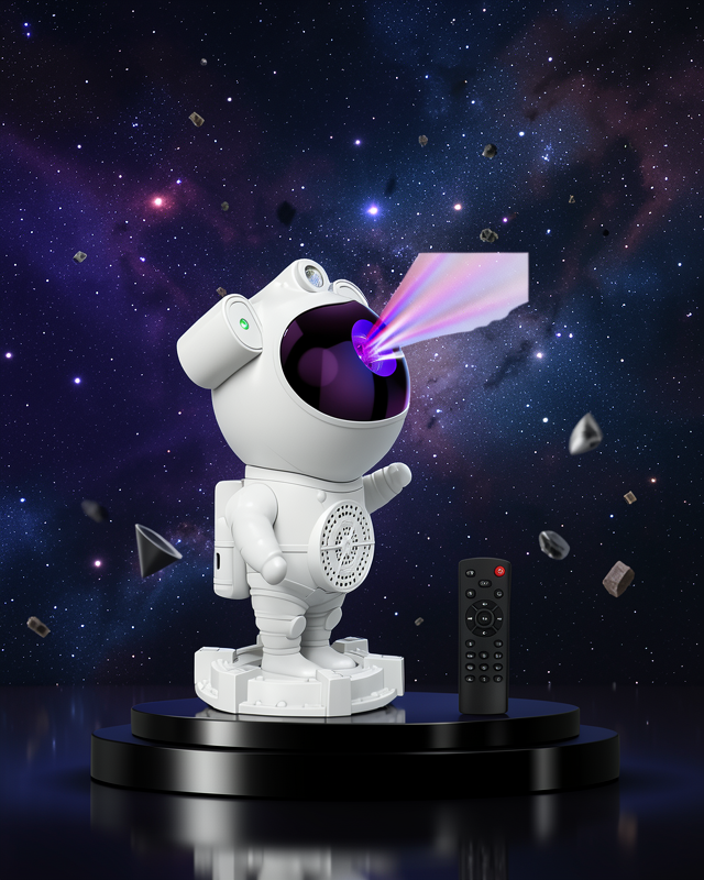 Astronot Projeksiyon Lambası Bluetooth Dahili Ses XUCZASTRONOTLAMBASPEAKERLI