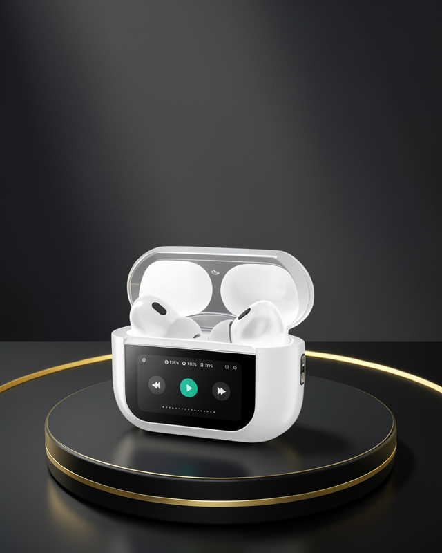 Kulak içi Bluetooth kulaklık dokunmatik kontrol şarj göstergeli