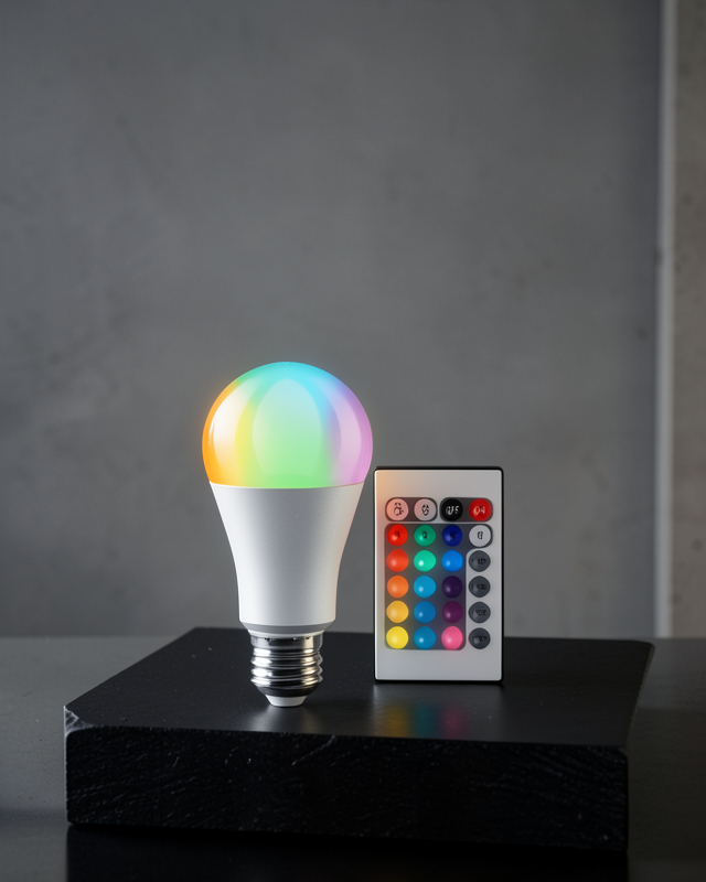 RGB Uzaktan Kumandalı 16 Renkli LED Ampul XUCZRGBLAMBA