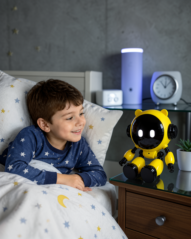 Akıllı Çocuk Robotu 40 Dil Destekli Yapay Zeka Wi-Fi Uygulama