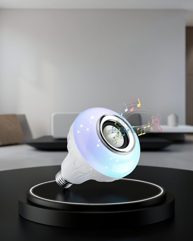 Akıllı LED Ampul E27 Bluetooth Hoparlörlü XUCZLAMBAHOPARLÖRRR-1
